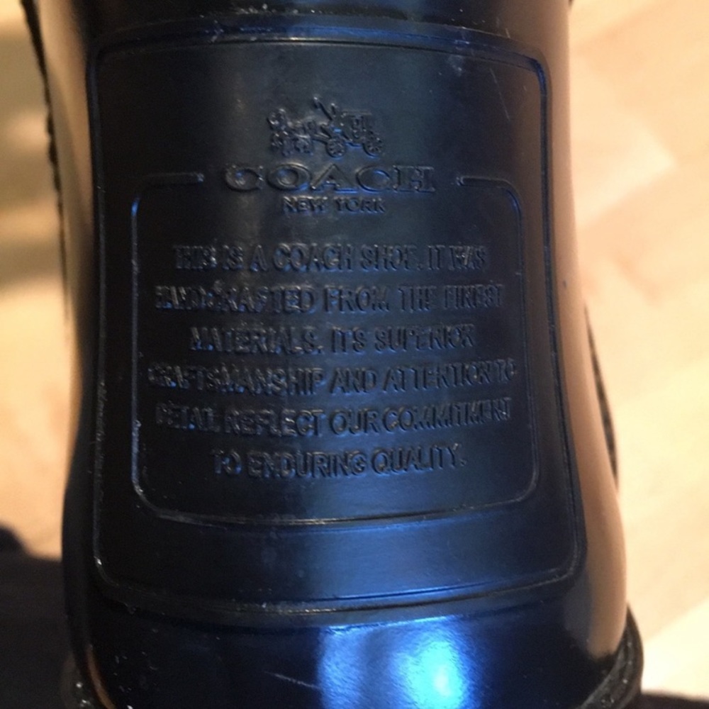 Coach leopard rain boots - Picture 5 of 6